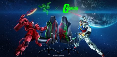 Nueva colaboración entre Razer y Mobile Suit Gundam